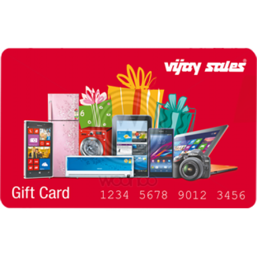 Vijay Sales E-Gift Card(Instant Voucher)